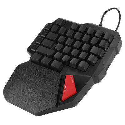 

Greensen Ergonomic Wrist Rest Single Hand Gaming Keyboard Mechanical Single Hand Keypad