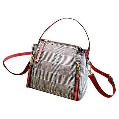 

Fashion For Women Plaid zipper Shoulder Bag Crossbody Bag Messenger Phone Coin Bag Small korean Style Bolsas Feminina Saco