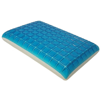 

SLEEP COMFORTABLY Gel Memory Pillow Comfort Sleep Help 13984