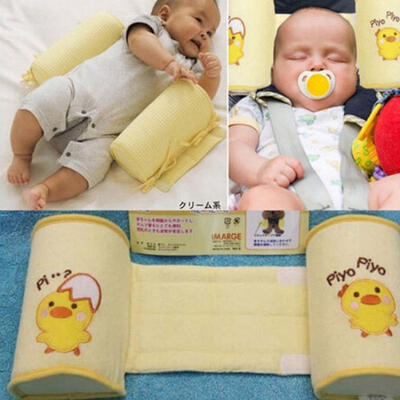 

Baby Infant Newborn Sleep Positioner Prevent Flat Head Shape Anti Roll Pillow