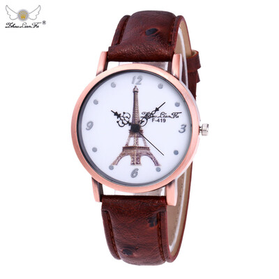 

Dropshipping New Brand Watches Women Leather Band Fashion Watches Luxury Vintage Quartz Bracelet Watch Sport Dress Clock &Ff