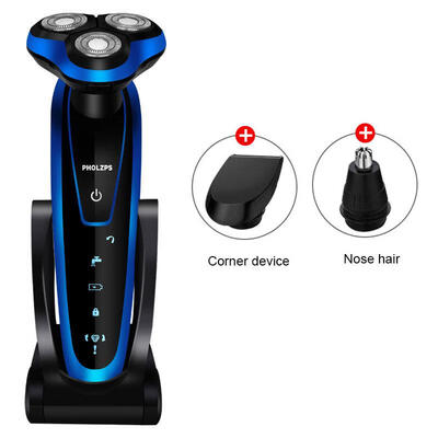 

Full Body Wash Electric Shaver Smart 4D Three Knife Floating Razor Electric Razor
