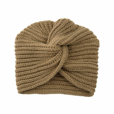 

Womens Turban Hat Knitted Cap Spring Winter Headwrap Beanie Crochet Headband