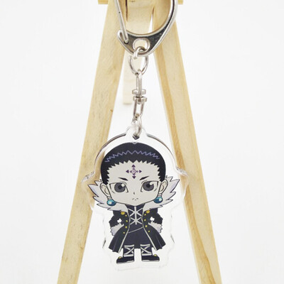 

Anime Acrylic Keychain HUNTER x HUNTER Keychain Anime Peripheral Transparent Key Pendant