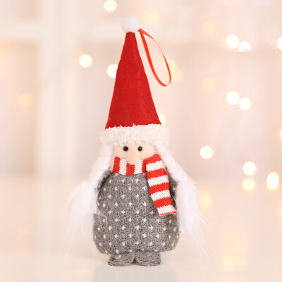 

Gobestart Home Decor Gifts Fabric Doll Pendant Christmas Tree Ornament Party Hanging Decor