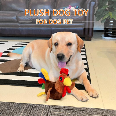 

Plush Dog Toy Dog Toys Plush Doll Chew Toys Teething Squeaky Animal Toys for Dog Pet