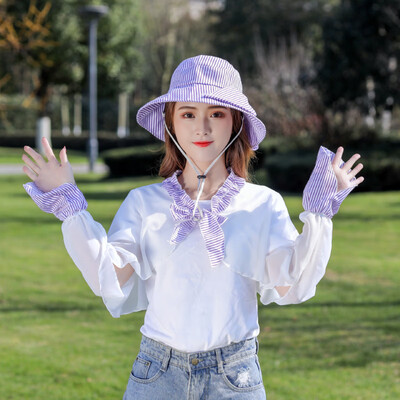 

Hat women travel along sun protection hat in summer