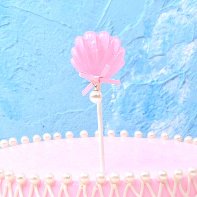 

Funnybunny Sea Shells Cake Toppers Decoration Birthday Wedding Party Ornaments Favors