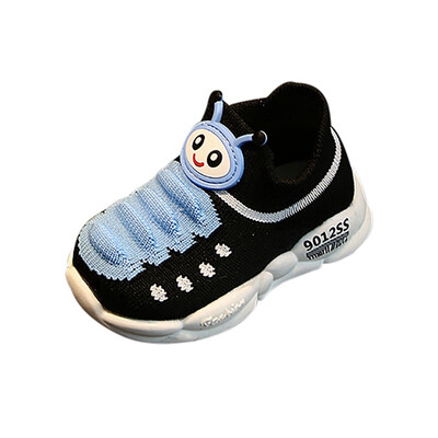 

Baby Shoes Boys Girls Breathable Anti-Slip Cartoon Animal Print Shoes Sneakers Toddler Soft Soled