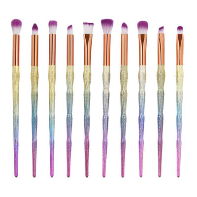

10pcsSet Makeup Blush Brushes Cosmetic Eye Foundation Brushes Beauty Tools