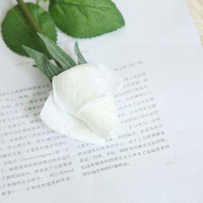 

Gobestart Artificial Fake Western Rose Flower Peony Bridal Bouquet Wedding Home Decor A