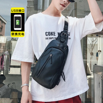 

Korean version of mens bag single shoulder bag recreational cross-bag camouflage inclined bag small backpack