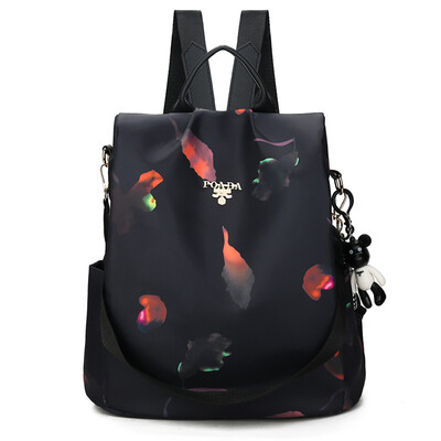 

Backpack lady shoulder bag outdoor leisure large capacity bag