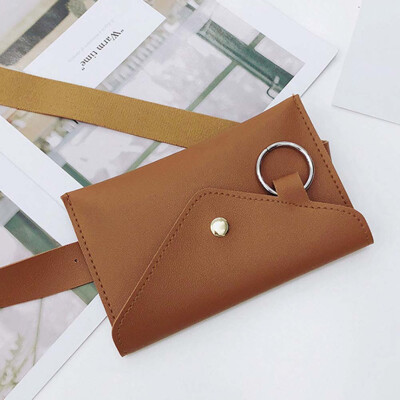 

Fashion Women Girl Waist Belt Bag New Pu Waist Pouch Travel Hip Bum Bag Mini Chest Purse