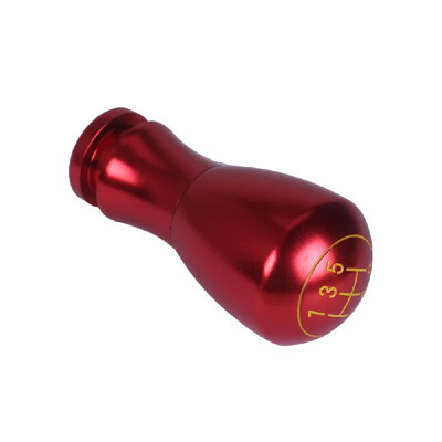 

Red 5 Speed Universal Car Manual Gear Shift Knob Stick Shifter Head Handle Lever Black