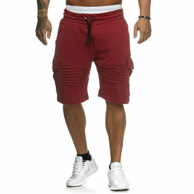 

SUNSIOM Men Cargo Shorts Pants Casual Army Combat Camo Summer Camping Trousers Bottom