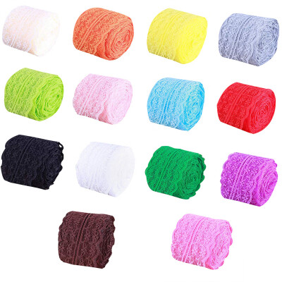 

10m 45cm Lace Multirole Fold Over Spandex DIY Underwear Satin Band Costume Decorative Cording