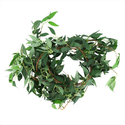 

Greensen 17M DIY Artificial Green Plant Vines Eucalyptus Leaves Home Wedding Party Decor