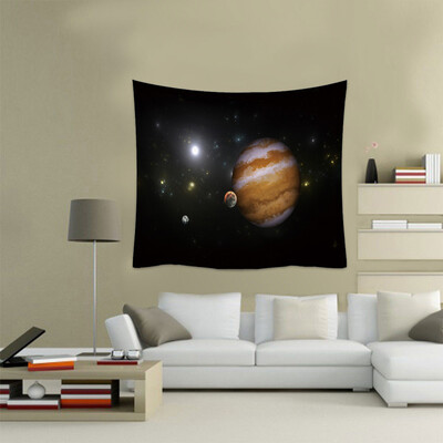 

Toponeto Fashion Tapestry Planet Universe Pattern Style Decorative Tapestry Home Decor
