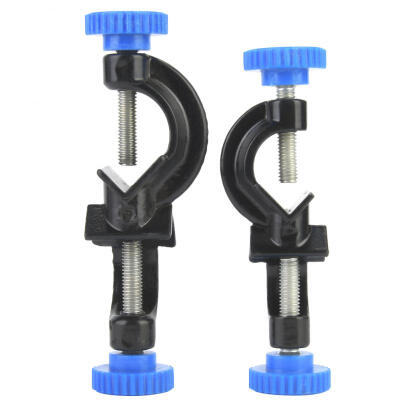 

Greensen 2 Pcs Aluminum Sprayed Cross Clamp Lab Stand Clamp Holder for Laboratory