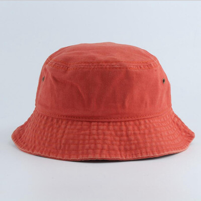 

7 Colors Vintage Depot Denim Washed Cotton Bucket Hat For Men Women Summer Fisherman Hat Sun Hat