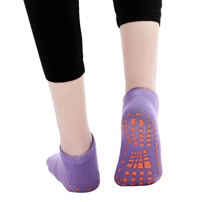 

Women Solid Color Low To Help Summer Cotton Silicone Non-Slip Invisible Boat Socks