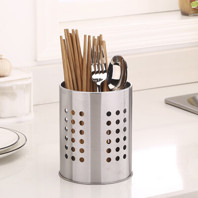 

1pcs Stainless Steel Cutlery Holder Drainer Storage Spoon Fork Chopsticks Rack