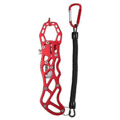 

Aluminum Alloy Fish Lip Grabber Portable Fish Grip Lightweight Fishing Gripper Fishing Accessory