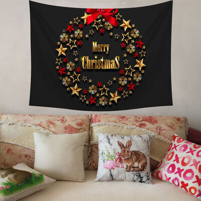 

Gobestart Christmas Xmas Tapestry Hippie Room Bedspread Wall Hanging Throw Blanket