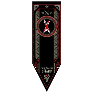 

Game of Thrones House Sigil Tournament Banner 63 inch20inch