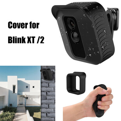

〖Follure〗Black 360 Degree Adjustable Wall Mount & Cover for Blink XT Home Security Camera