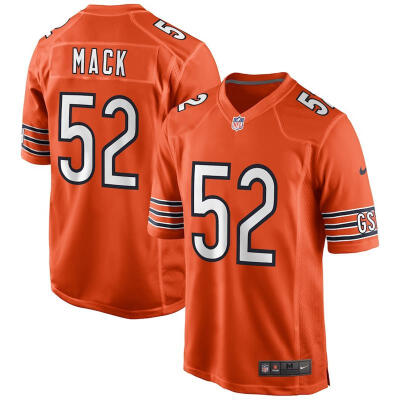 

Youth Football Jersey Chicago Bears Khalil Mack Orange Game Jersey