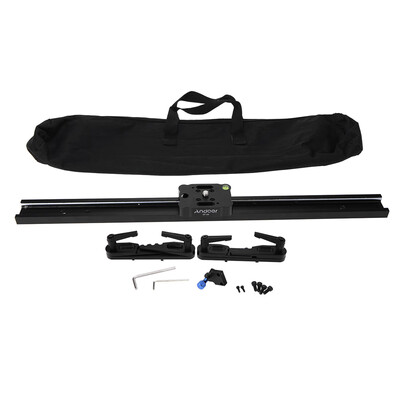 

Andoer 60cm 24" Camera Video Ball-Bearing Dolly Track Slider Stabilizer System with Carrying Bag for DSLR Camcorders
