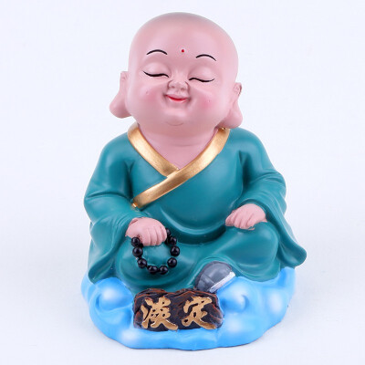 

Car decoration small monk doll creative gift crafts ornaments