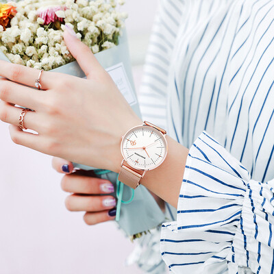 

Canvas watch female student simple Korean version of the trend of waterproof ulzzang casual atmosphere small fresh&versat