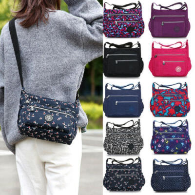 

Women Messenger Travel Shoulder Bags Nylon Waterproof Crossbody Bag for School