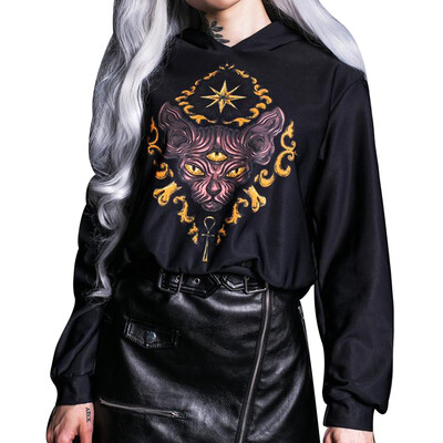 

Womens Fashion 3D Printed Long Sleeve Hoodie Sweatshirt Sweater Pullover Coat