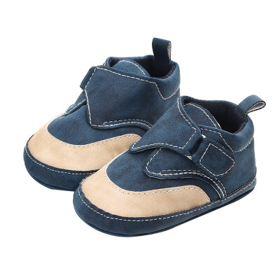 

Baby Boy Shoes Newborn First Walkers PU Leather Soft Soled Non-slip Footwear Baby Shoes Sneaker