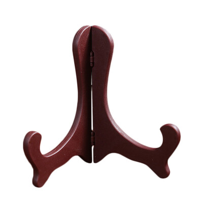 

〖Follure〗Plastic Easels Display Plate Holder Pictures Frame Photos Pedestal Stand Rack