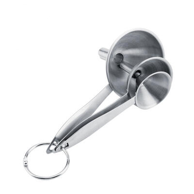 

Greensen 3Pcsset Stainless Steel Funnels for Transferring Oil Wine Liquid Powder Practical Kitchen Tool