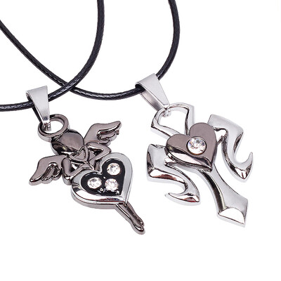 

Fashion Angel Love Plot Pendant Necklace 2 PcsLot