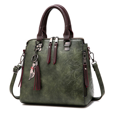 

Women Faux Leather Large Capacity Crossbody Messenger Shoulder Storage Pouch