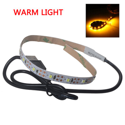 

Siaonvr 5V USB 2835 30CM18SMD LED Strip Light TV Back Lamp Warm Light