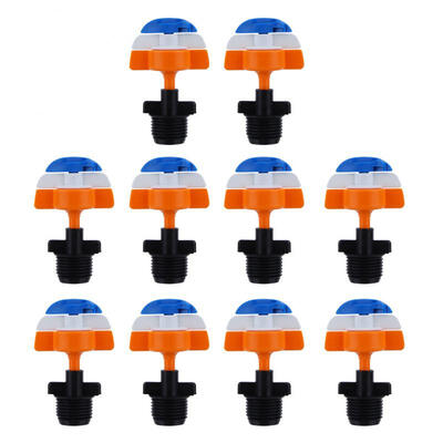 

Greensen 10Pcs G12" 360° Inverted Irrigation Sprinklers Spray Sprinkler Micro Nozzle for Garden Lawn