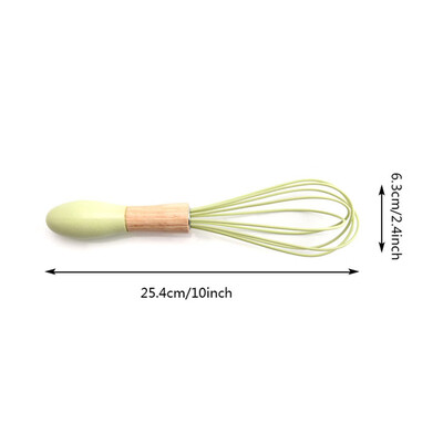 

Toponeto Kitchen Practical Handle Whisk Stainless Steel Mixer Balloon Egg Beater Tools