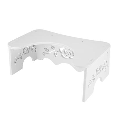 

Greensen PVC Bathroom Toilet Aid Step Foot Chair Step Foot Stool Small Step Ladder Bathroom Stool