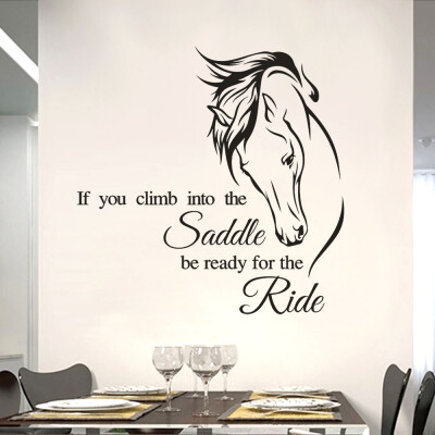 

JPGIF Horse Removable Art Vinyl Mural Home Room Decor Wall Stickers