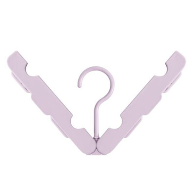 

Latom Fodable Clothes Hanger Plastic Portable Folding Travel Home Camping Clothes Shirts Sweaters Dress Hanger Hook Drying Rack