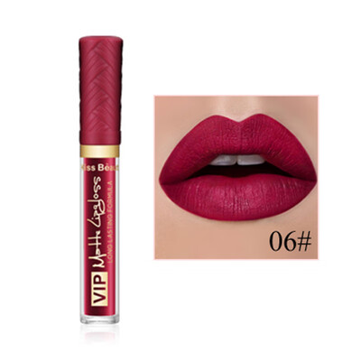

Matte Lip Long-lasting Moisturizer Glaze Fog Surface Velvet Waterproof No Fade Liquid Lipstick Makeup Lip Gloss
