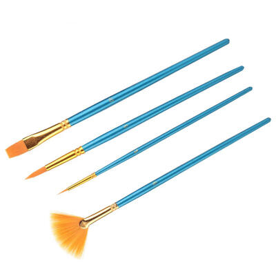 

Greensen 4pcs Nylon Hair Art Painting Brushes Painting Brushes Artist Watercolor Brush Pen Set